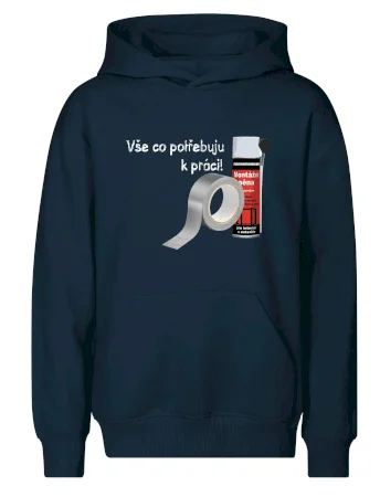 Pěna  a páska - vše co potřebuji k práci