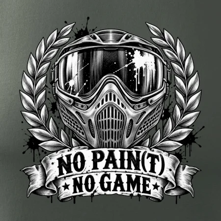 Motiv no paint no game s maskou