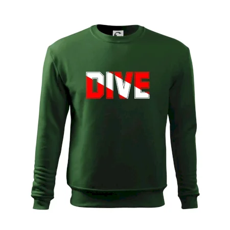 Dive nápis vlajka