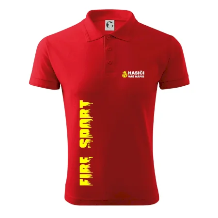 Hasiči (oheň,  Firesport, název sboru - vlastní nápis)