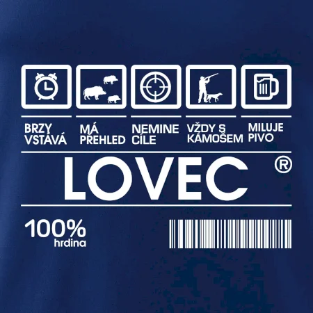 Čárový kód Lovec