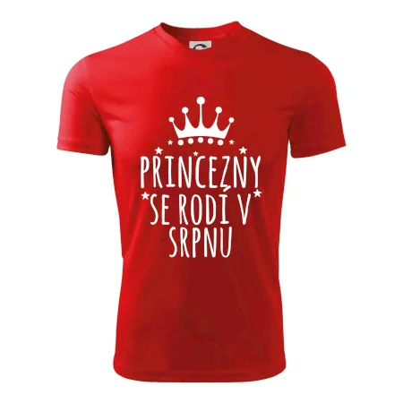 Princezny se rodí v srpnu