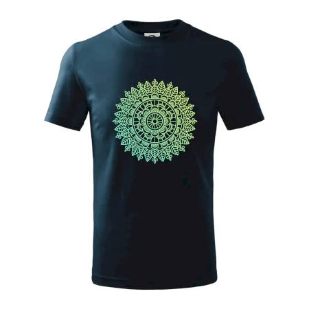 Mandala zelenožlutá