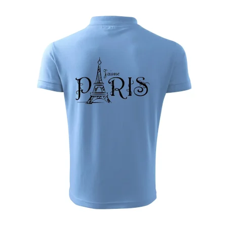 Paris nápis Eiffelovka rovný