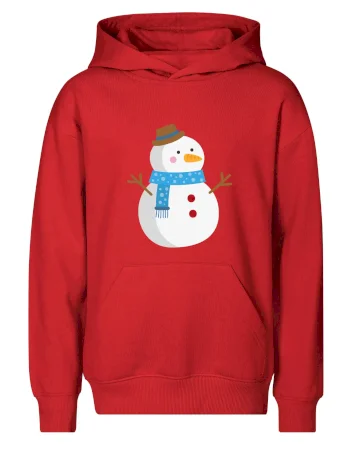 Sněhulák se šálou