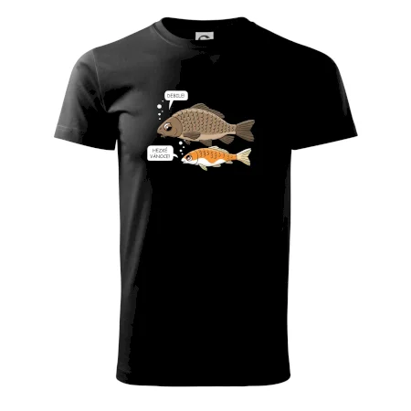 Hezké Vánoce Kapr a Koi kapr (Hana-creative)