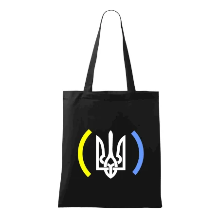 Ukrajina trojzubec s barvami