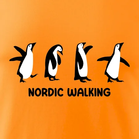 Nordic walking tučňáci - kreslení