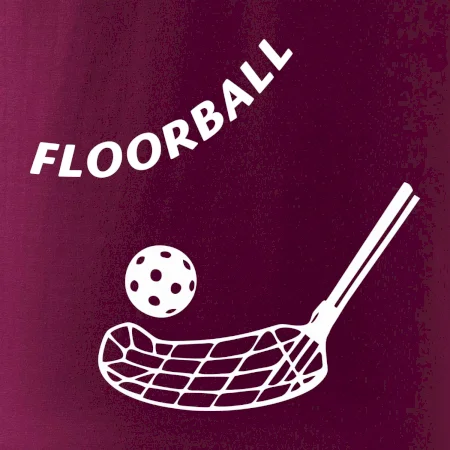 Floorball nápis šikmo