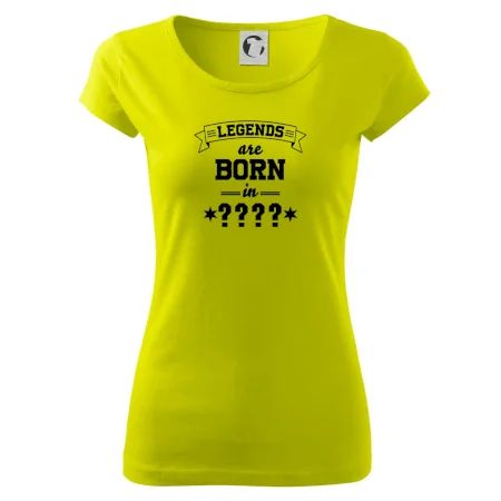 Legends are born in (tvůj měsíc narození)
