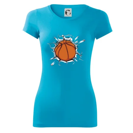 Basketbal míč v triku