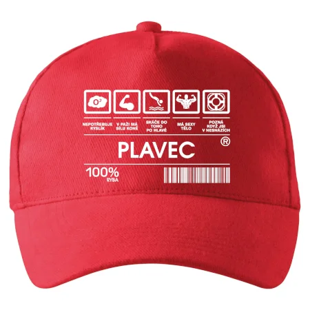 Čárový kód  - Plavec/plavkyně