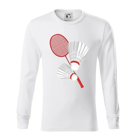 Badminton - pálka a košík