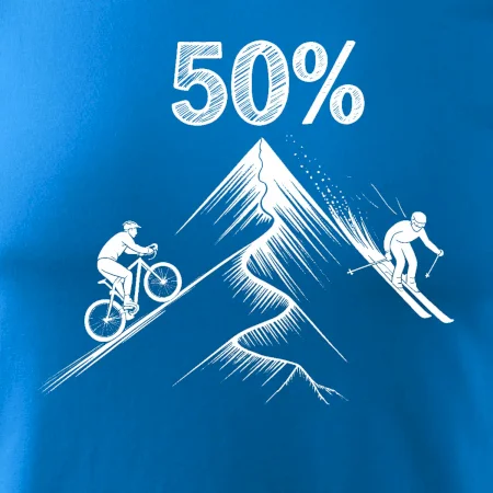 Narozeniny cyklista a lyžař 50