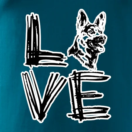 Německý ovčák love