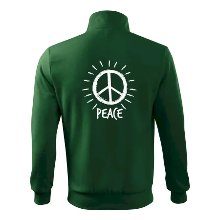 Peace symbol černobílý