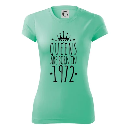 Queens are born in 1972