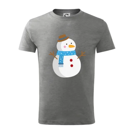 Sněhulák se šálou