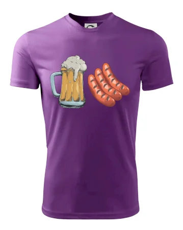 Pivo a klobása