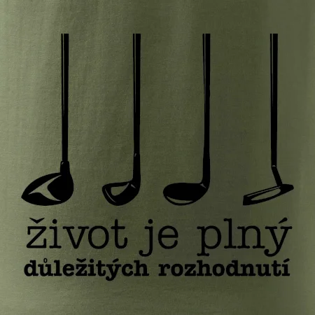 Golf - důležitá rozhodnutí
