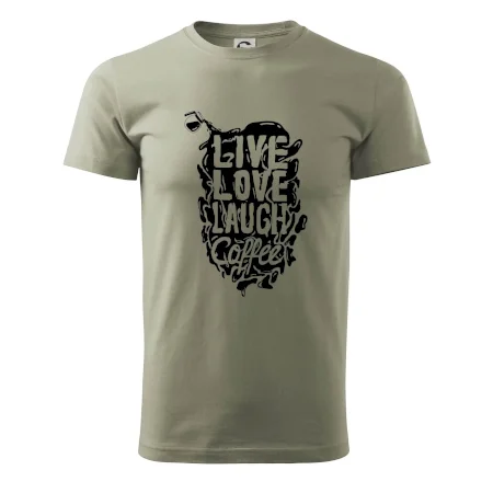 Live love laugh coffee