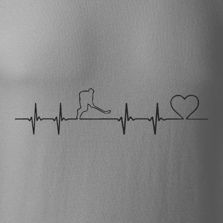 Hokejový hráč EKG
