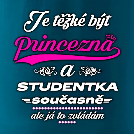 Je těžké být princezna - studentka