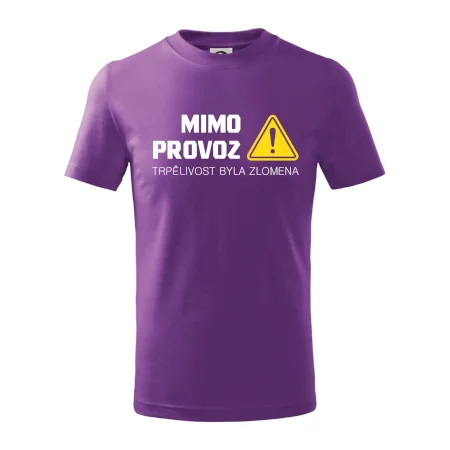 Mimo provoz - trpělivost byla zlomena