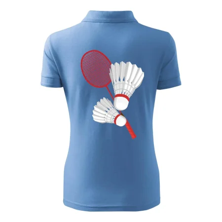 Badminton - pálka a košík