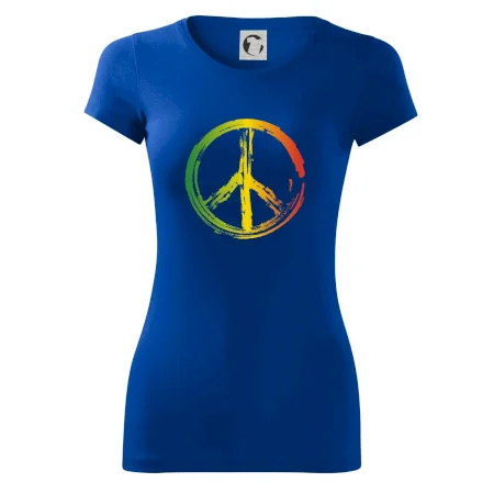 Peace symbol paint