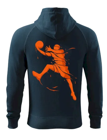Basketball player splash