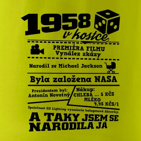 1958 v kostce
