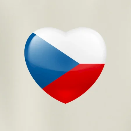 České srdce - vlajka