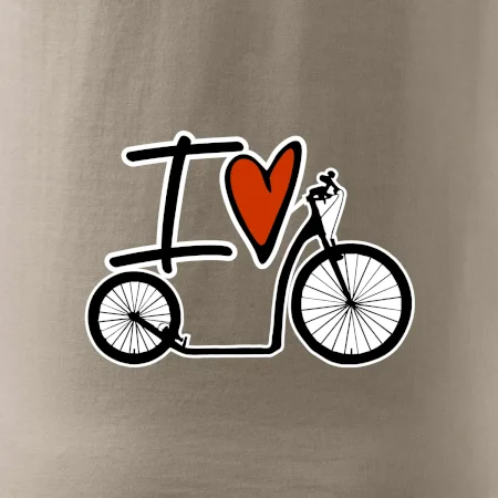 I love koloběžka velké a malé kolo