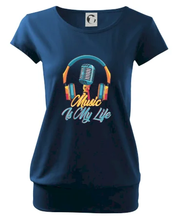Music is my life sluchátka