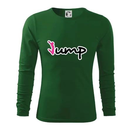 Jump - nápis a panáček