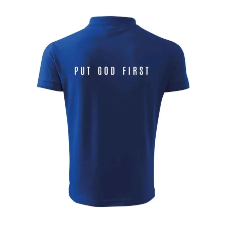 Put God first slabý nápis