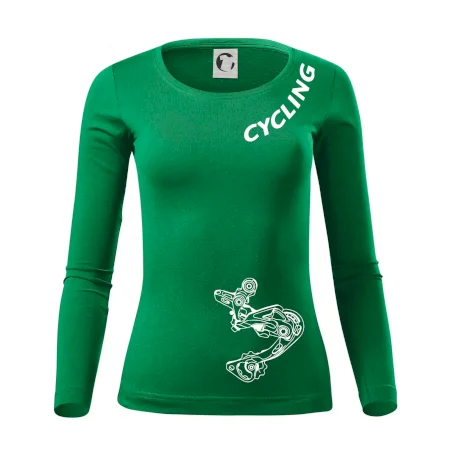 Cycling nápis šikmo