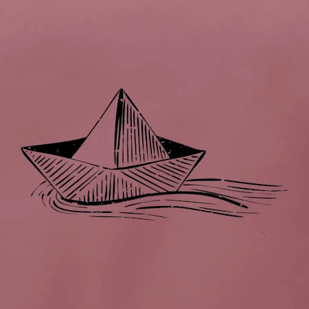Letní romance - papírová loďka