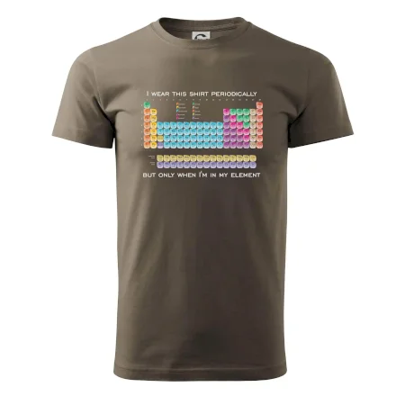 I wear this shirt periodically but only when I'm in my element