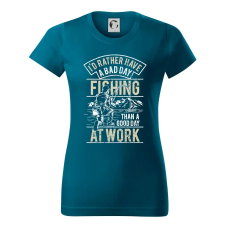 Fishing at work