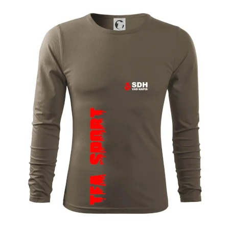 TFA Sport SDH (červený oheň) - Vlastní nápis