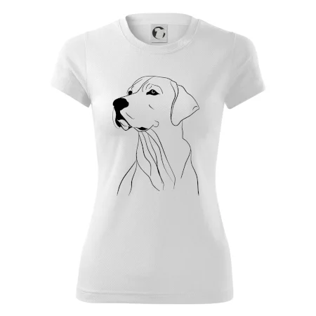 Labrador černá kresba
