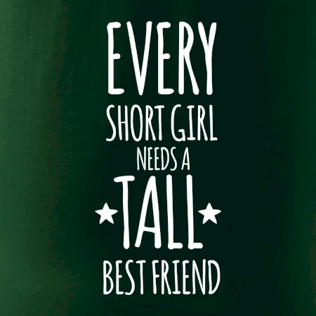 Every short girl needs a tall best friend