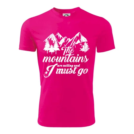 The mountains are calling and i must go