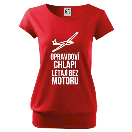 Opravdovi chlapi létají bez motoru