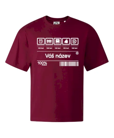 Čárový kód - Vlastní text