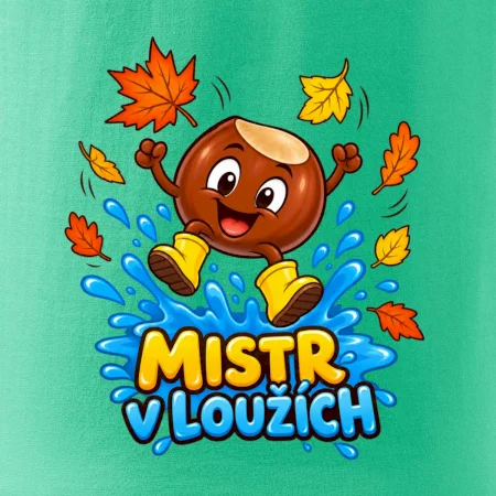 Kaštanový mistr v loužích
