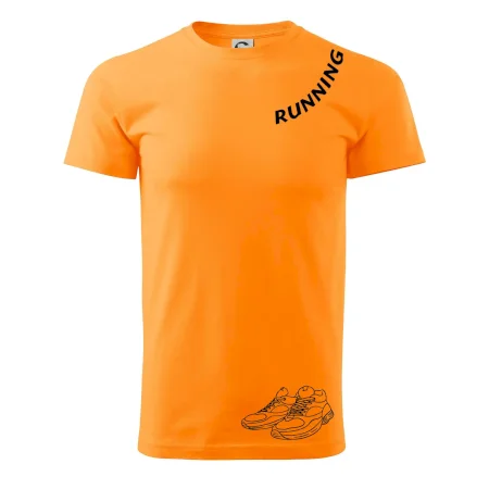 Running nápis šikmo