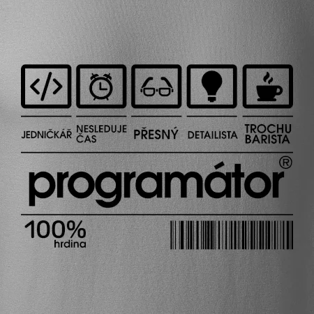 Čárový kód - programátor